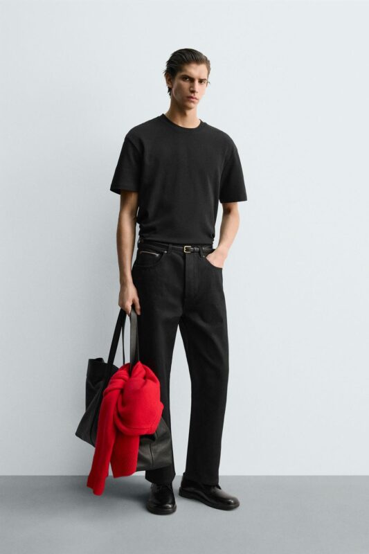 RELAXED FIT INTERLOCK ERKEK TİŞÖRT